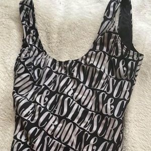 crooks & castles one piece women’s swimming suit. brand new, never worn.